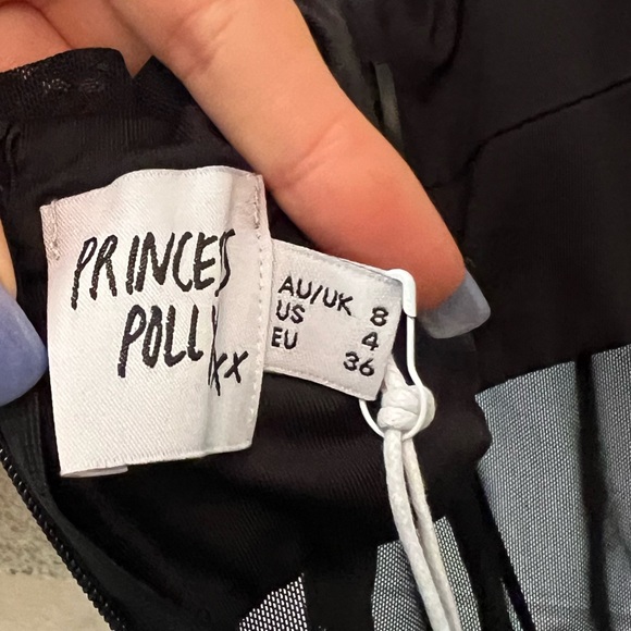 Princess Polly Black Cartia Bodysuit - Picture 3 of 6